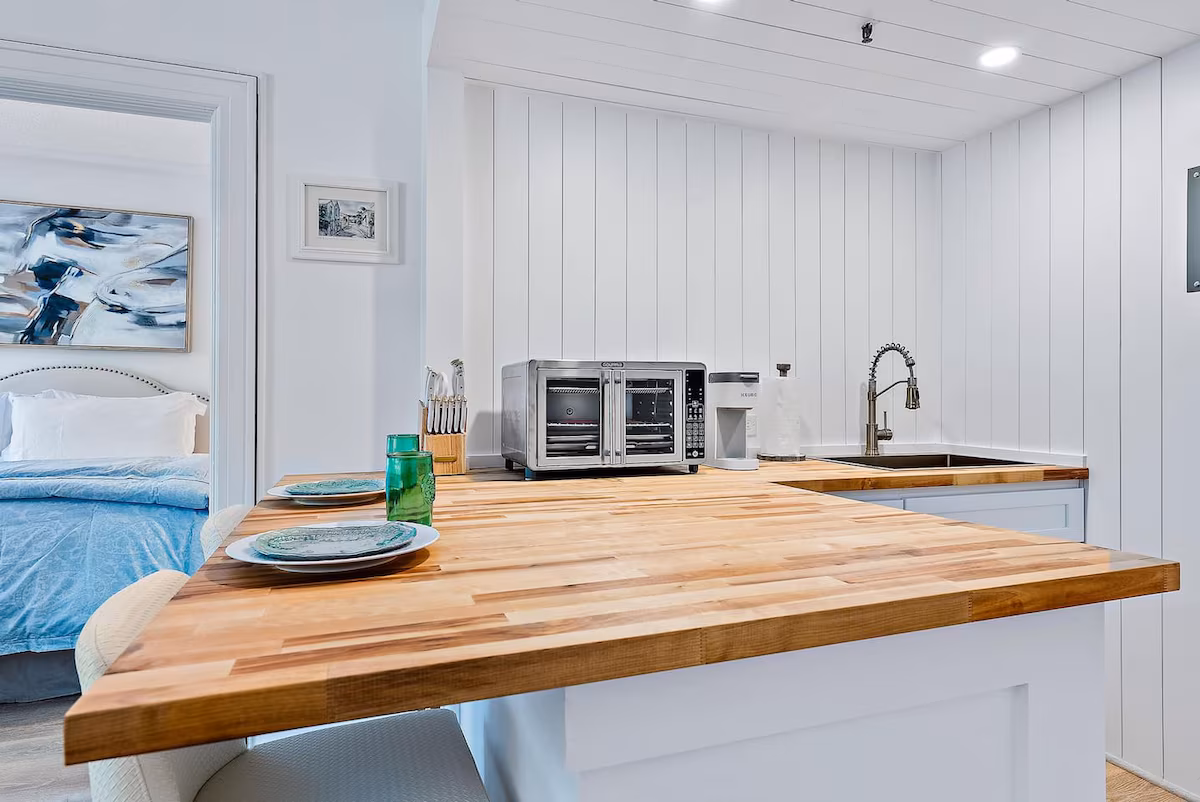 Renovated kitchenette